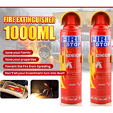 1000ML Original Portable Mini Car Stop Fire Extinguisher Special Extinguishing Formula