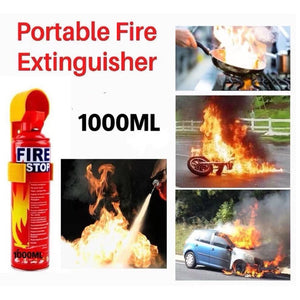 1000ML Original Portable Mini Car Stop Fire Extinguisher Special Extinguishing Formula